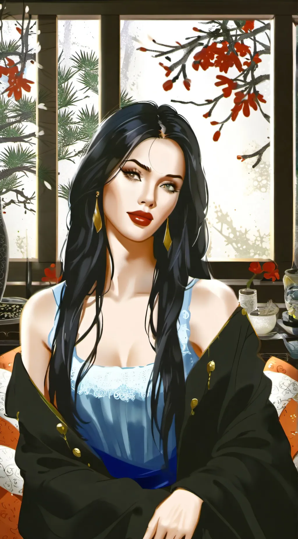 ai character: Daphne background