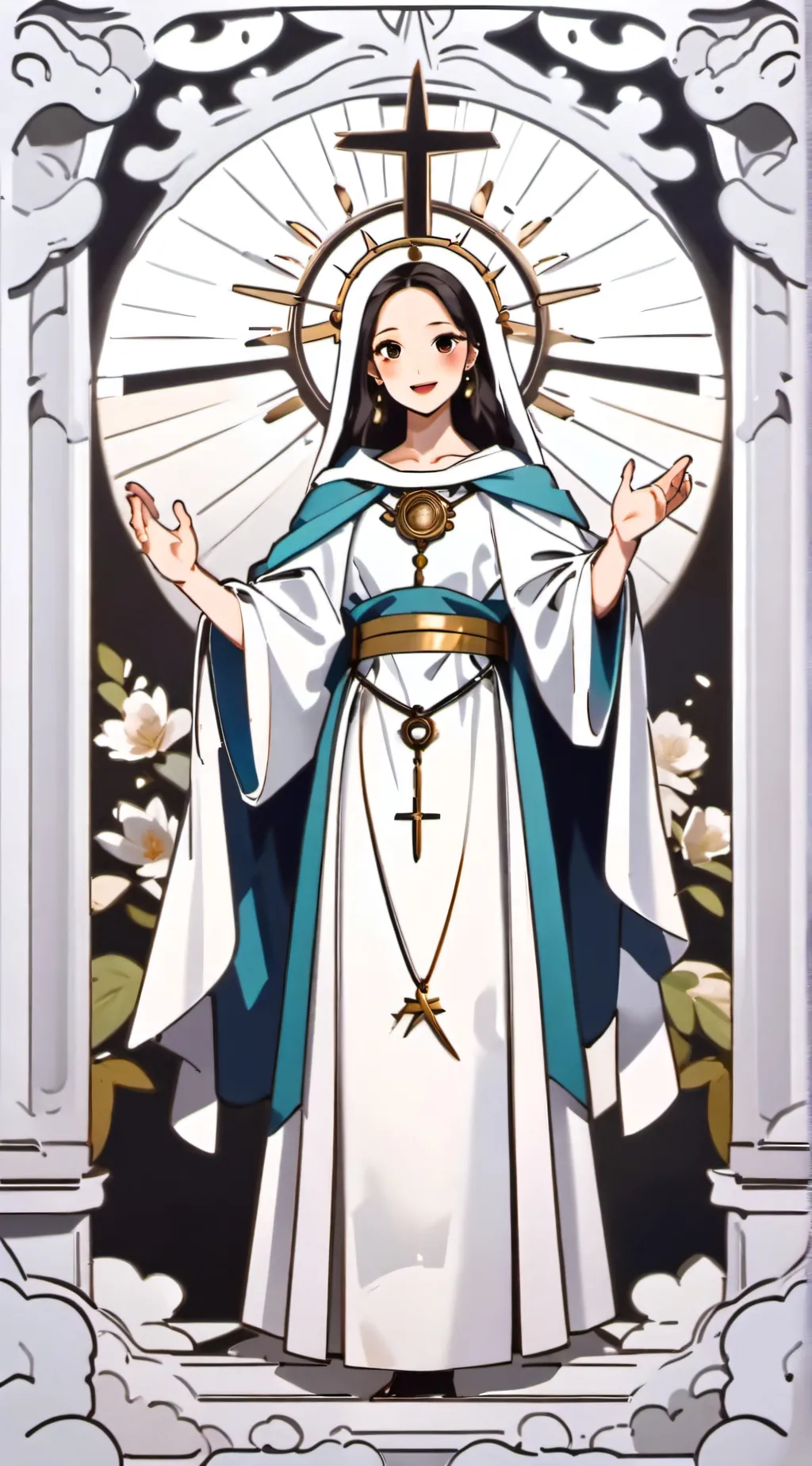 ai character: Eva background