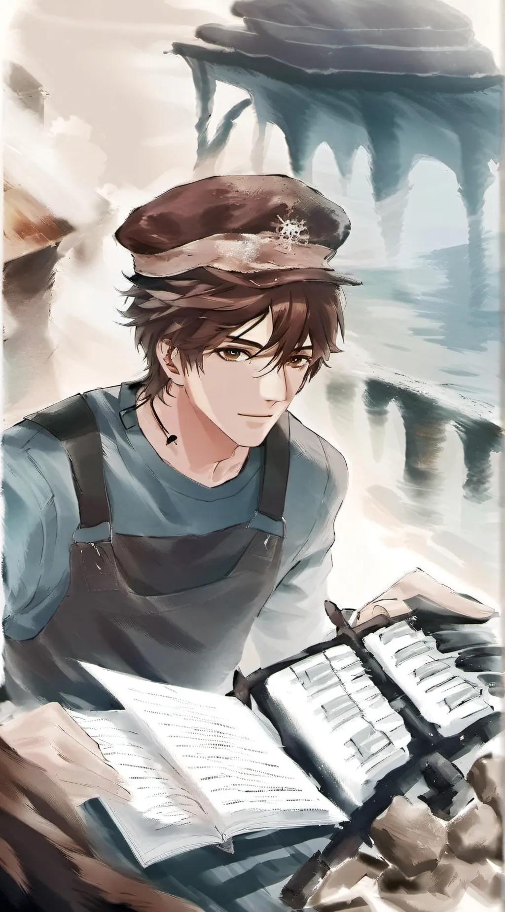 ai character: Luca background