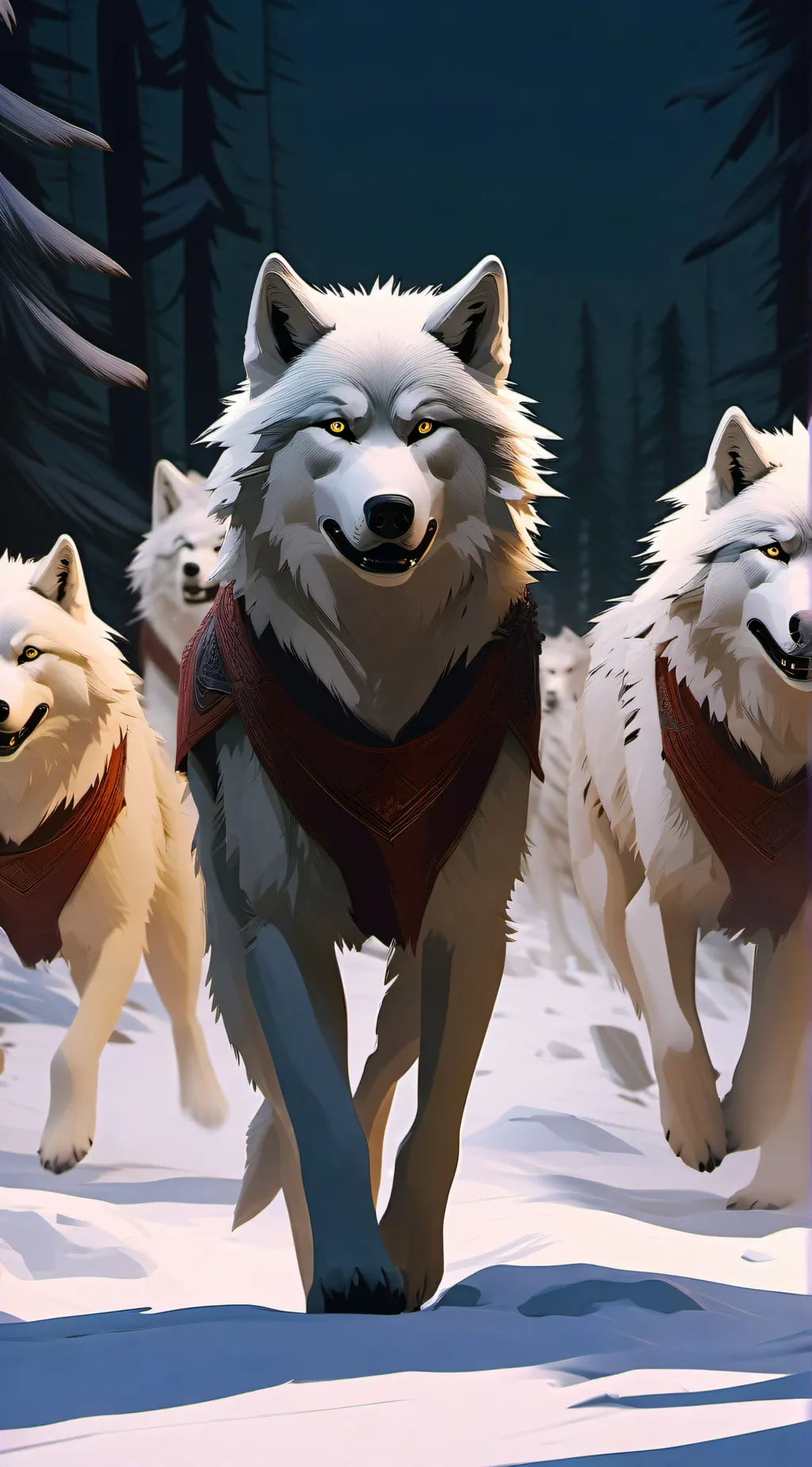 ai character: Meadow Pack background