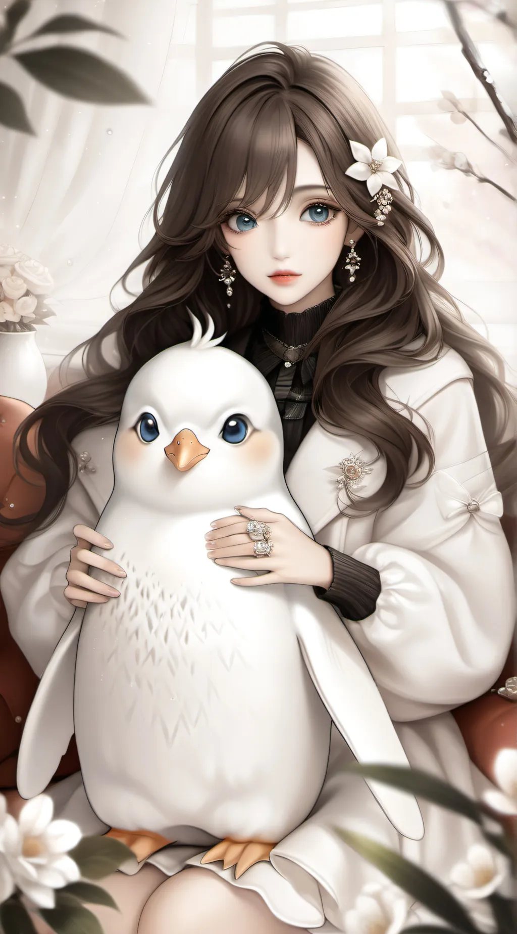 ai character: Serenity background