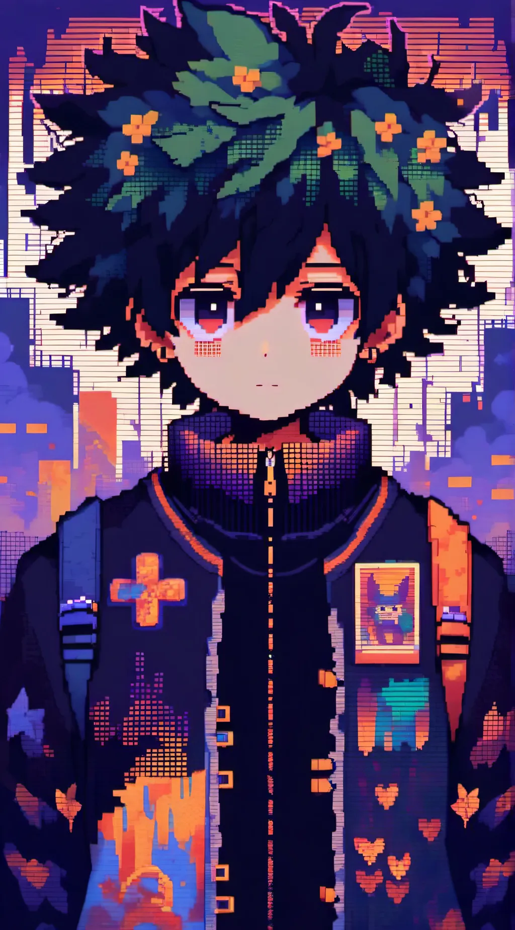 ai character: Deku<3 background