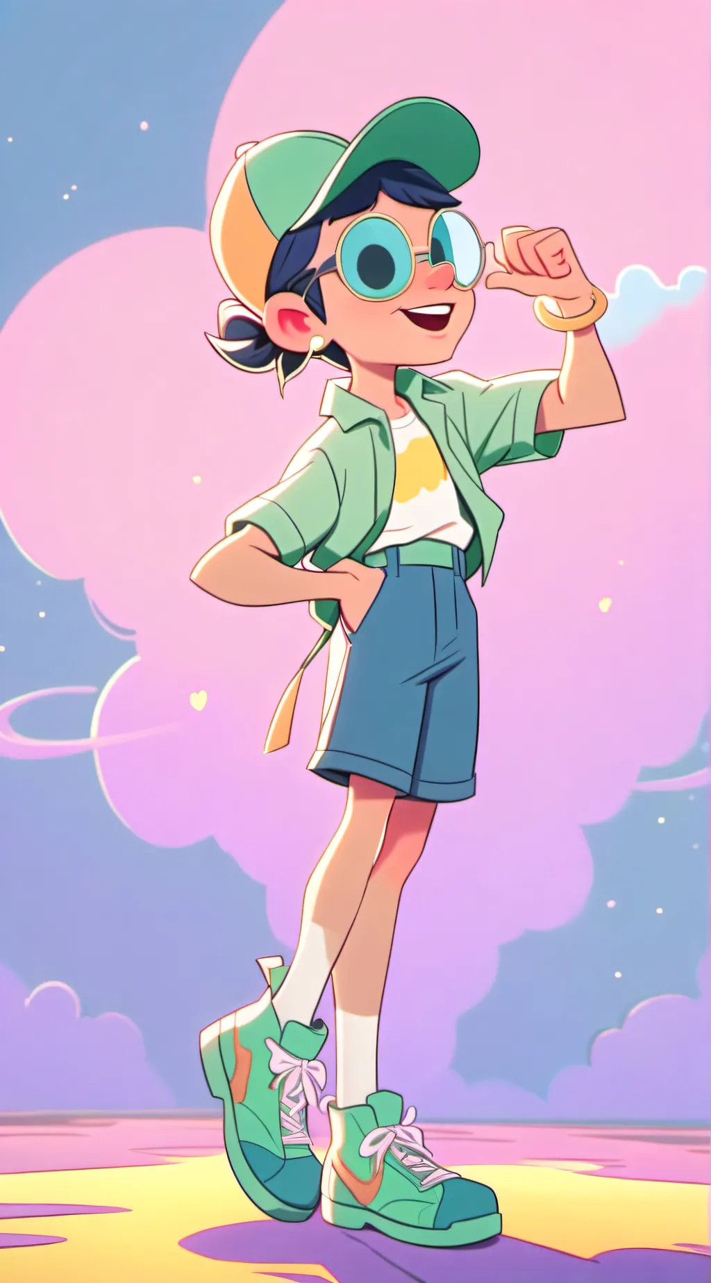 ai character: Sm kids background