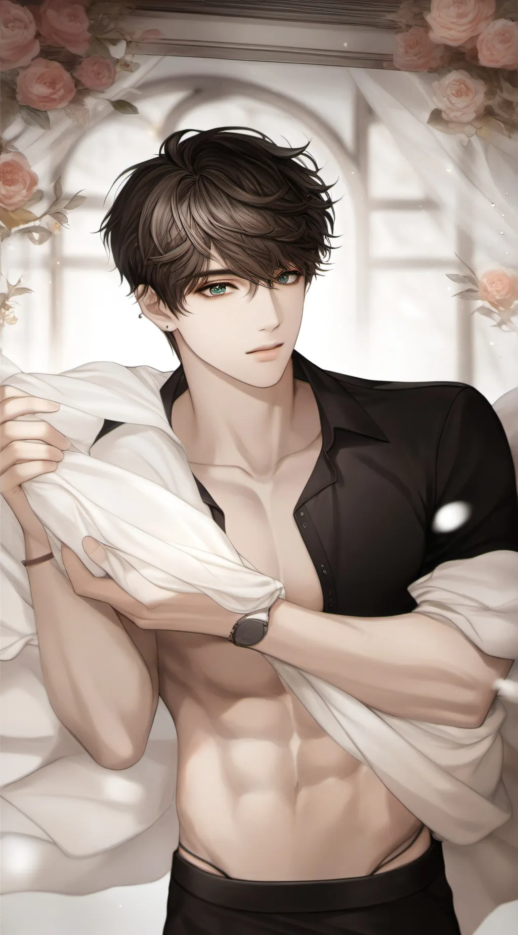 ai character: ☆David☆ background