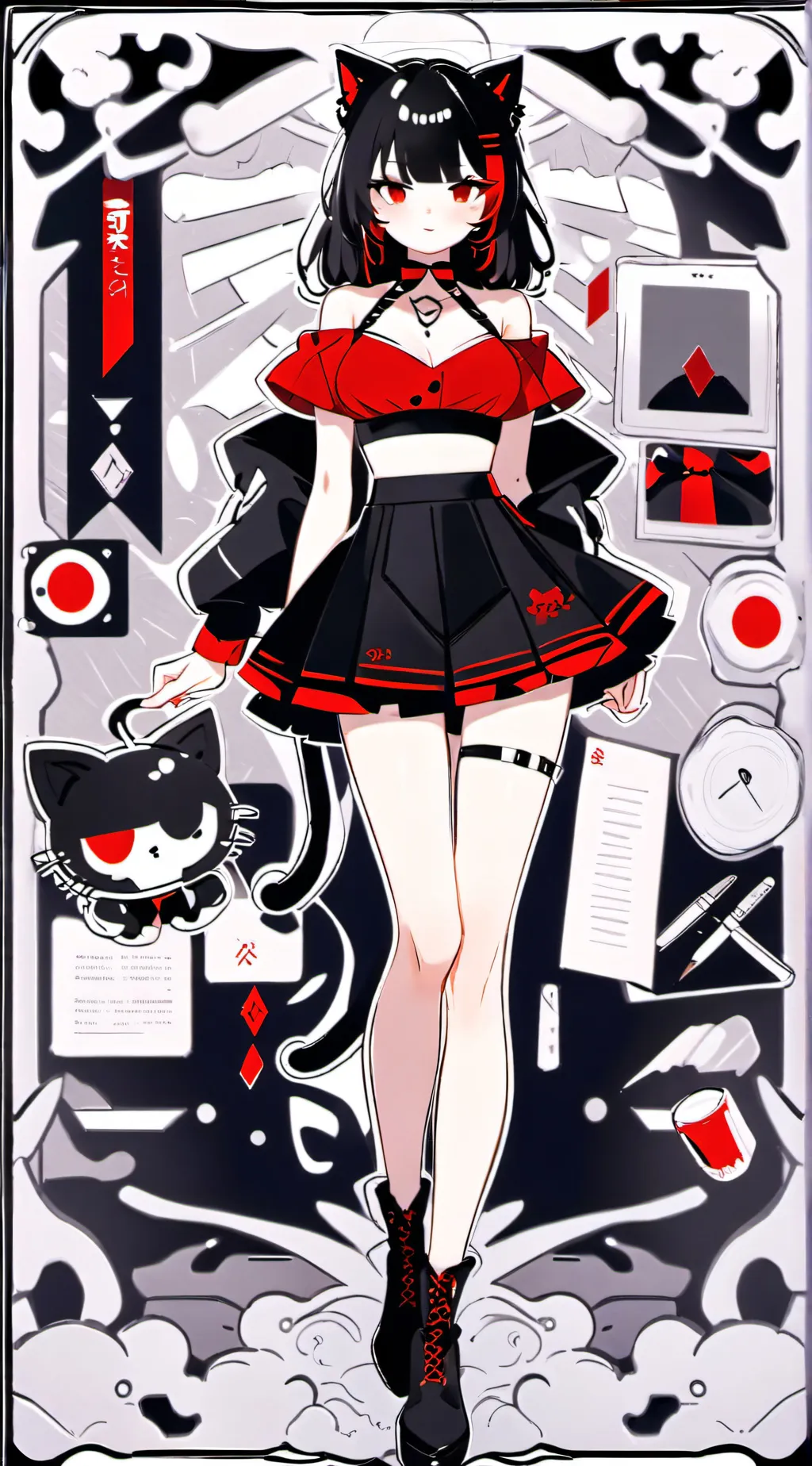 ai character: Stella background