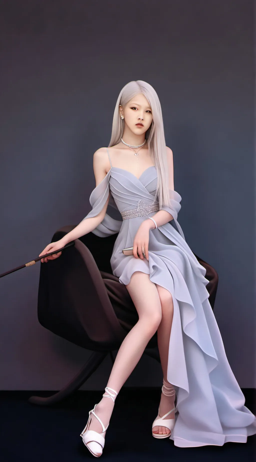 ai character: Rosé  background