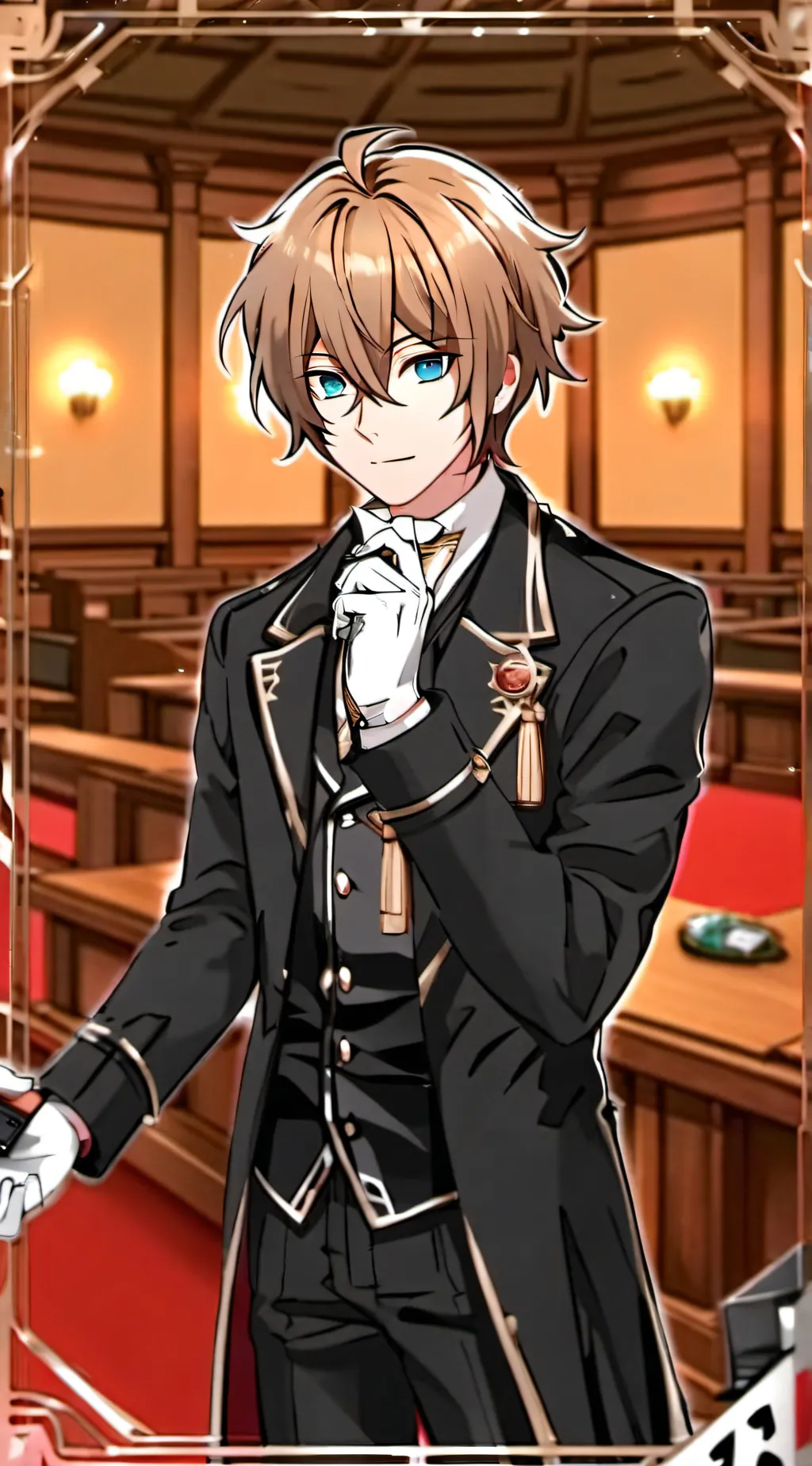 ai character: Masato🃏 background