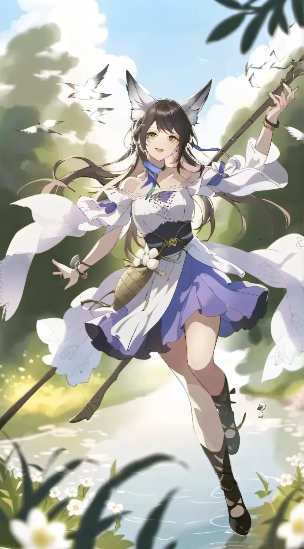 ai character: Emily  background