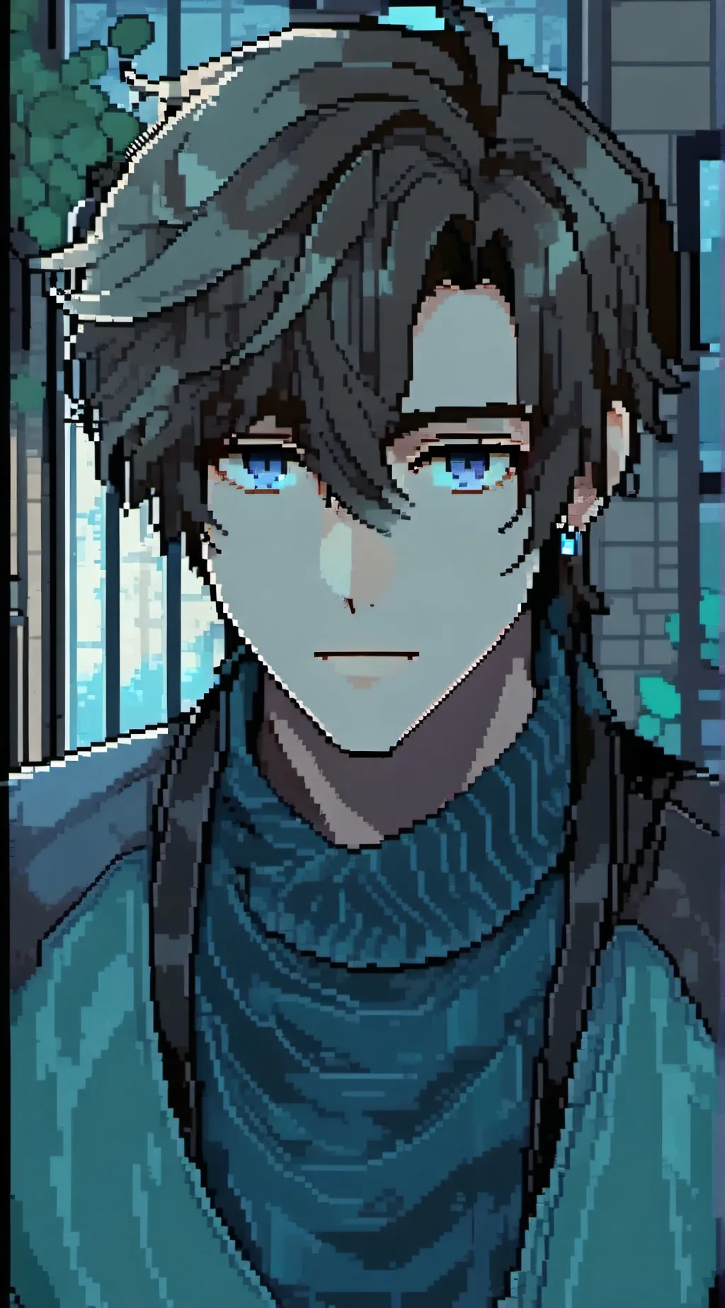 ai character: Nick  background