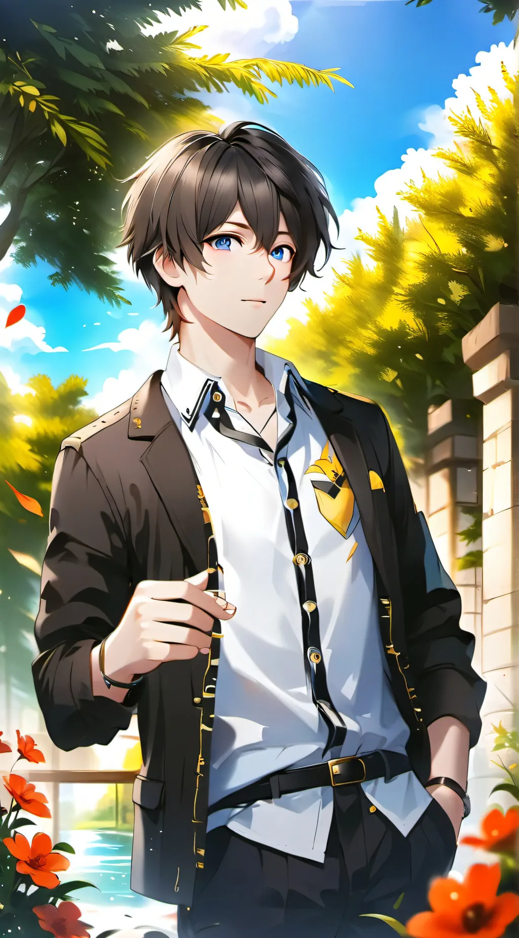 ai character: eric background