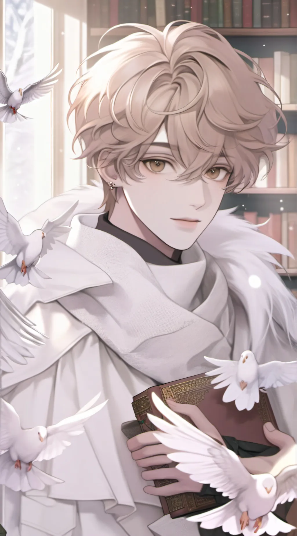 ai character: Dave Dove background