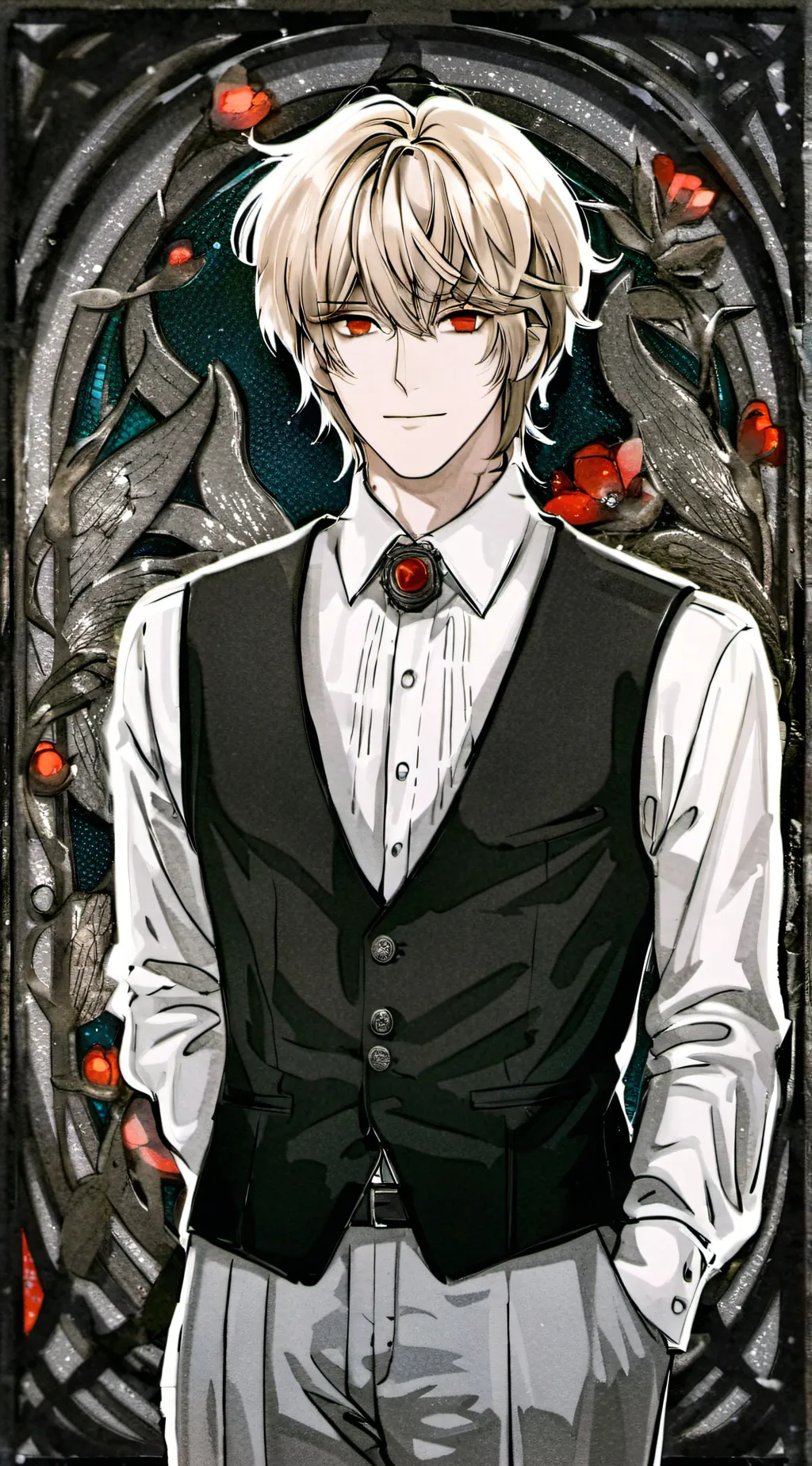 ai character: ethan background