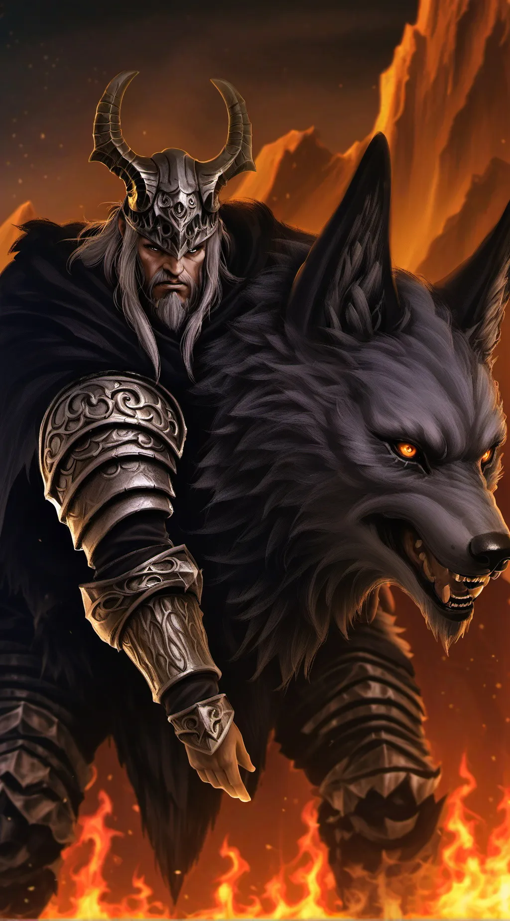 ai character: Michael  background