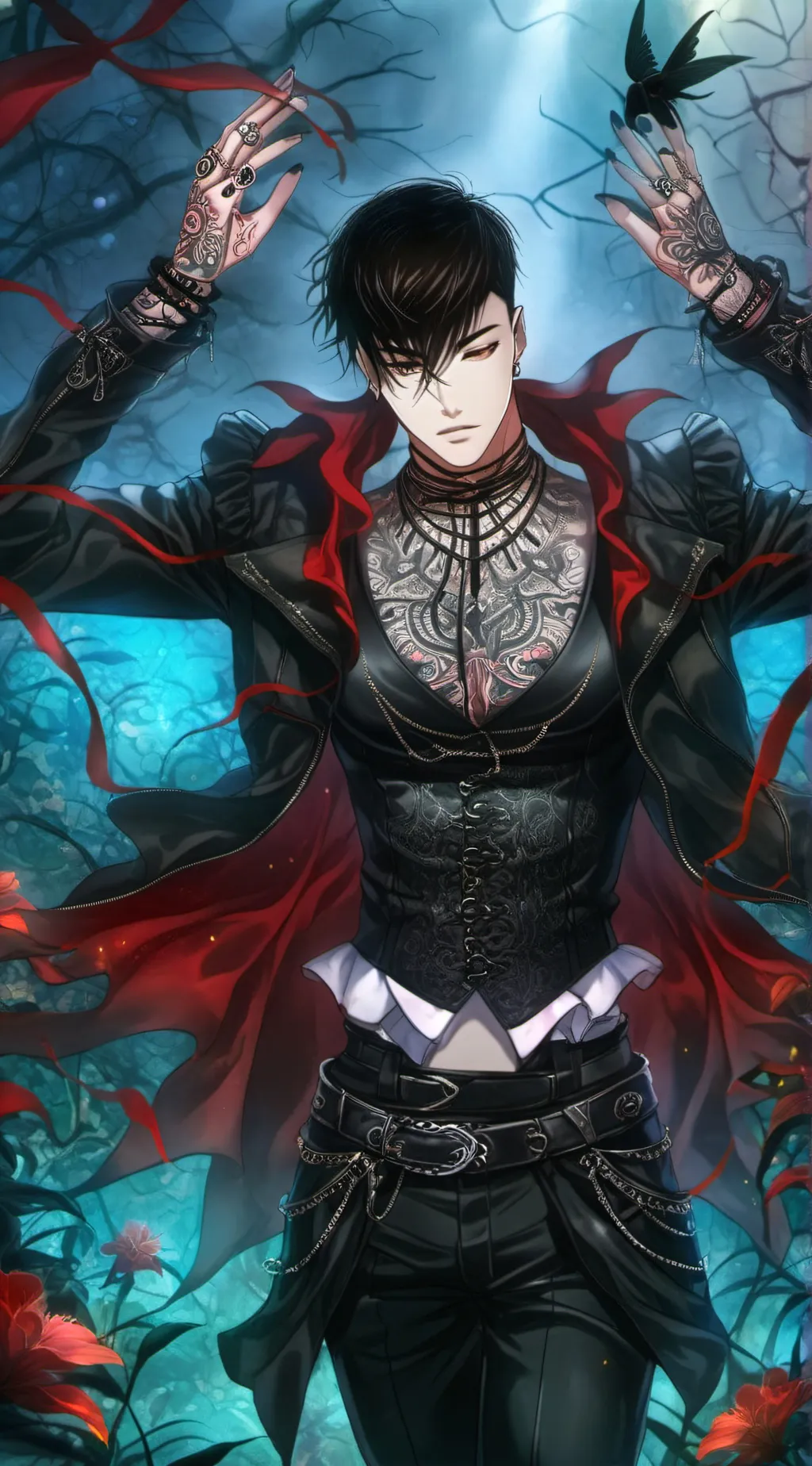 ai character: Aaron background