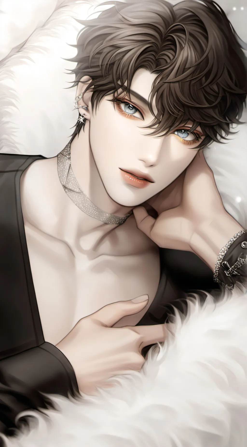 ai character: Damien  background