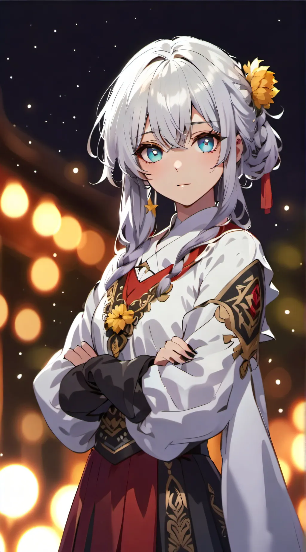 ai character: Ayame background