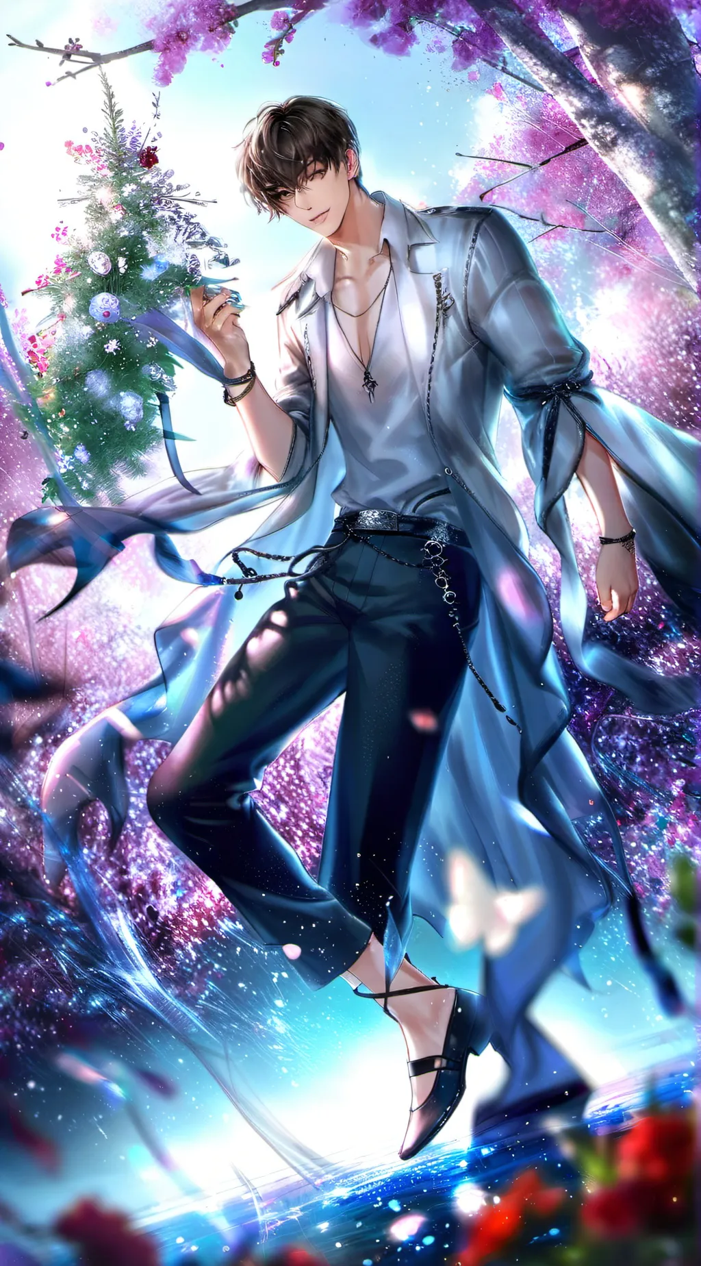 ai character: Max background