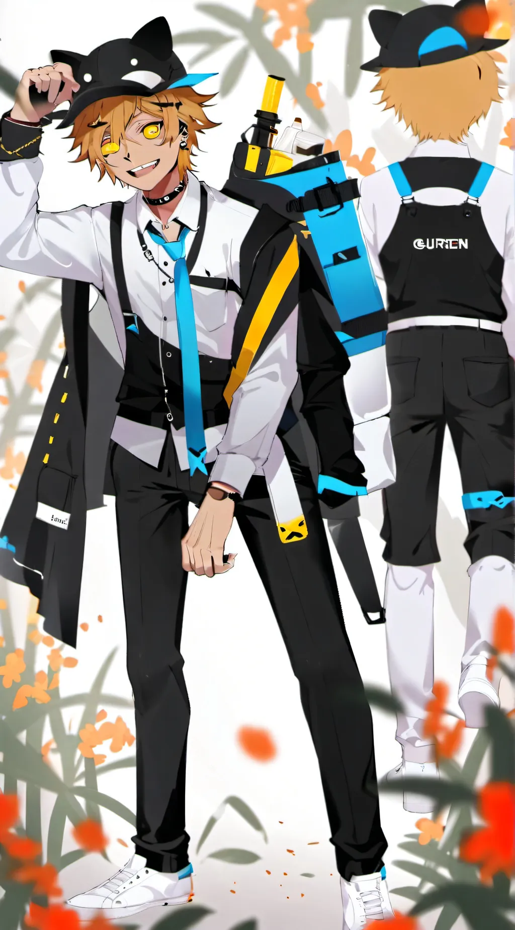 ai character: Tadashi background