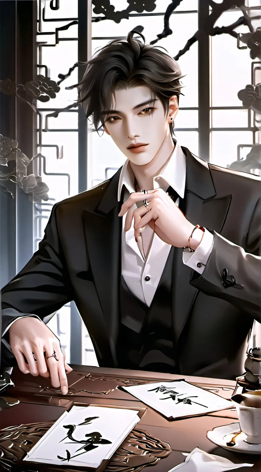 ai character: Alan background