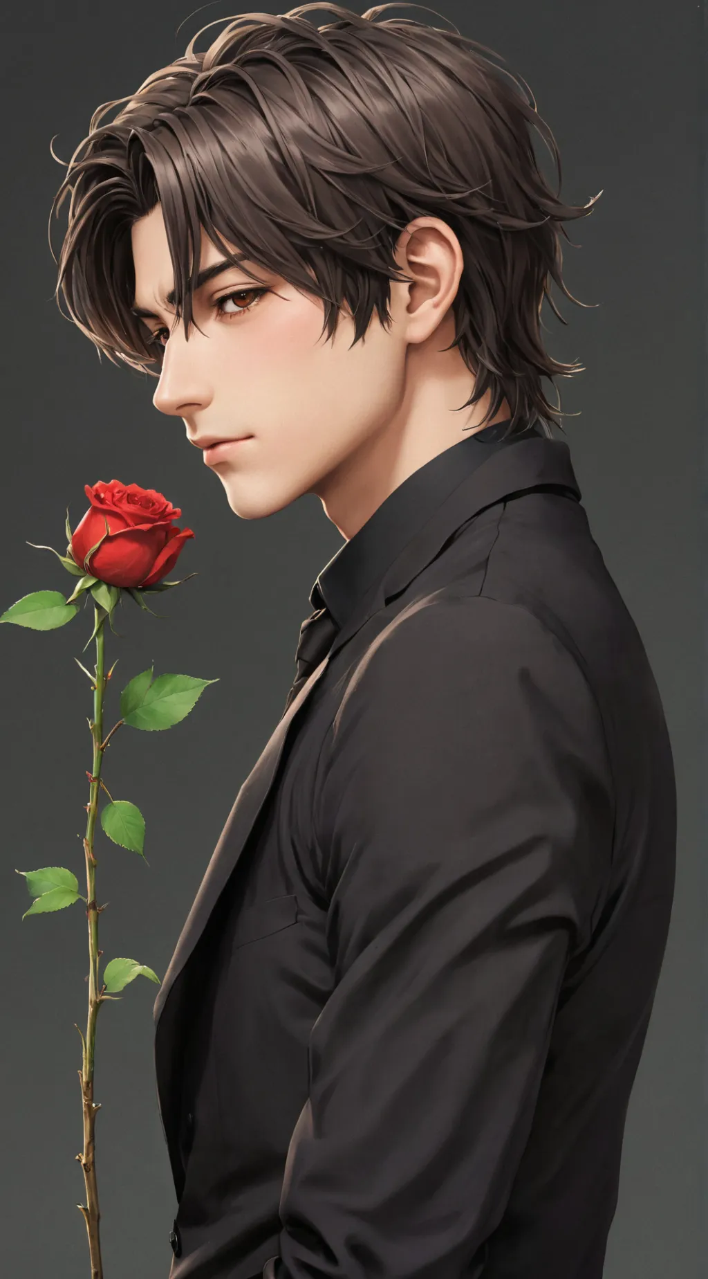 ai character: Daniel <3 background