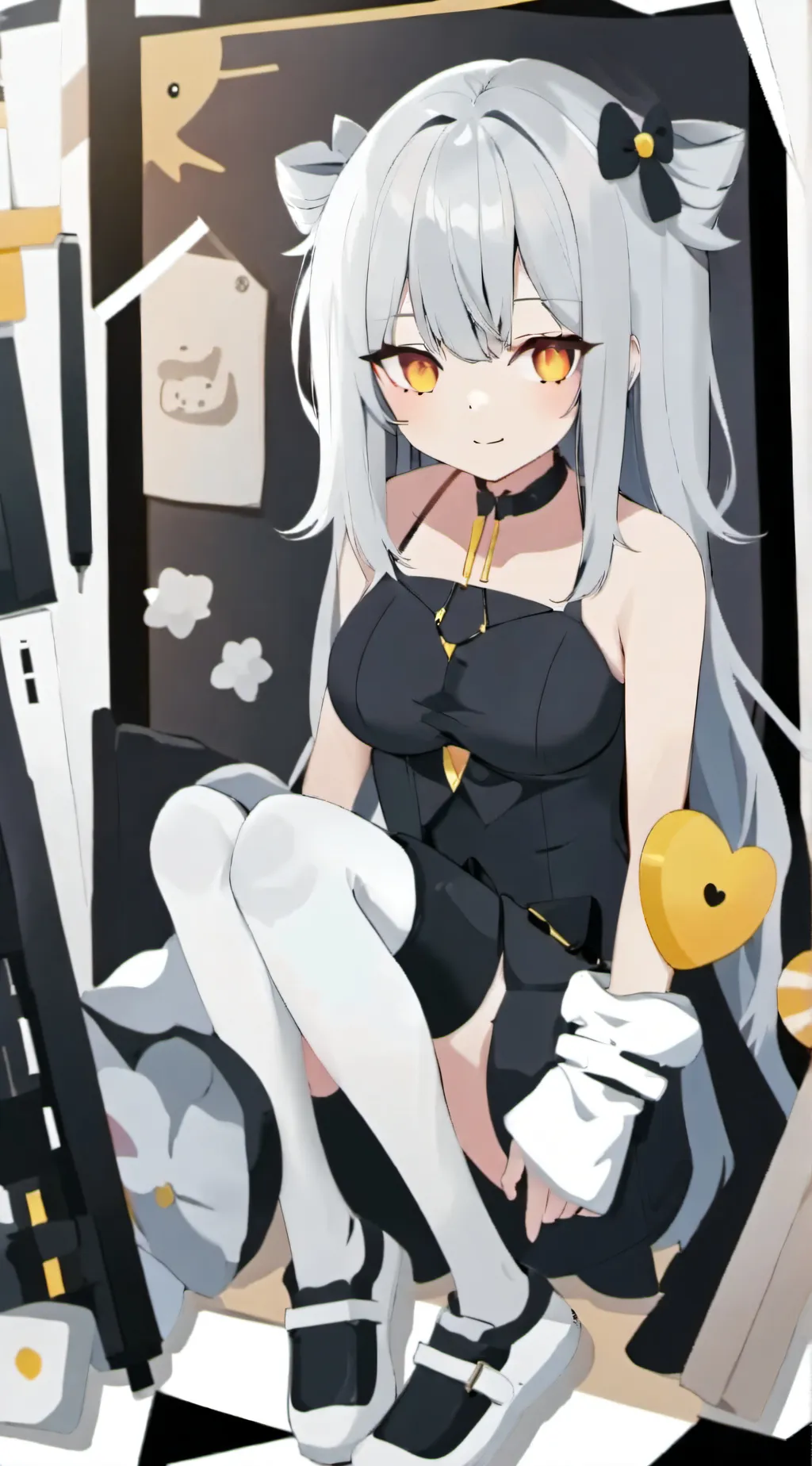 ai character: your cute gf ig??  background