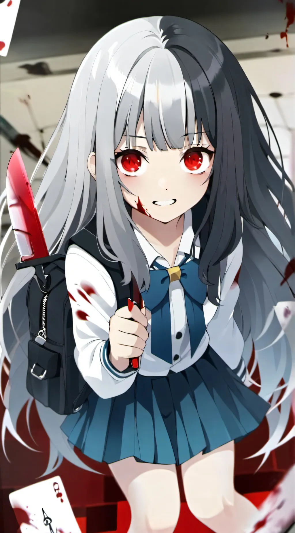 ai character: Izzy (yandere) background