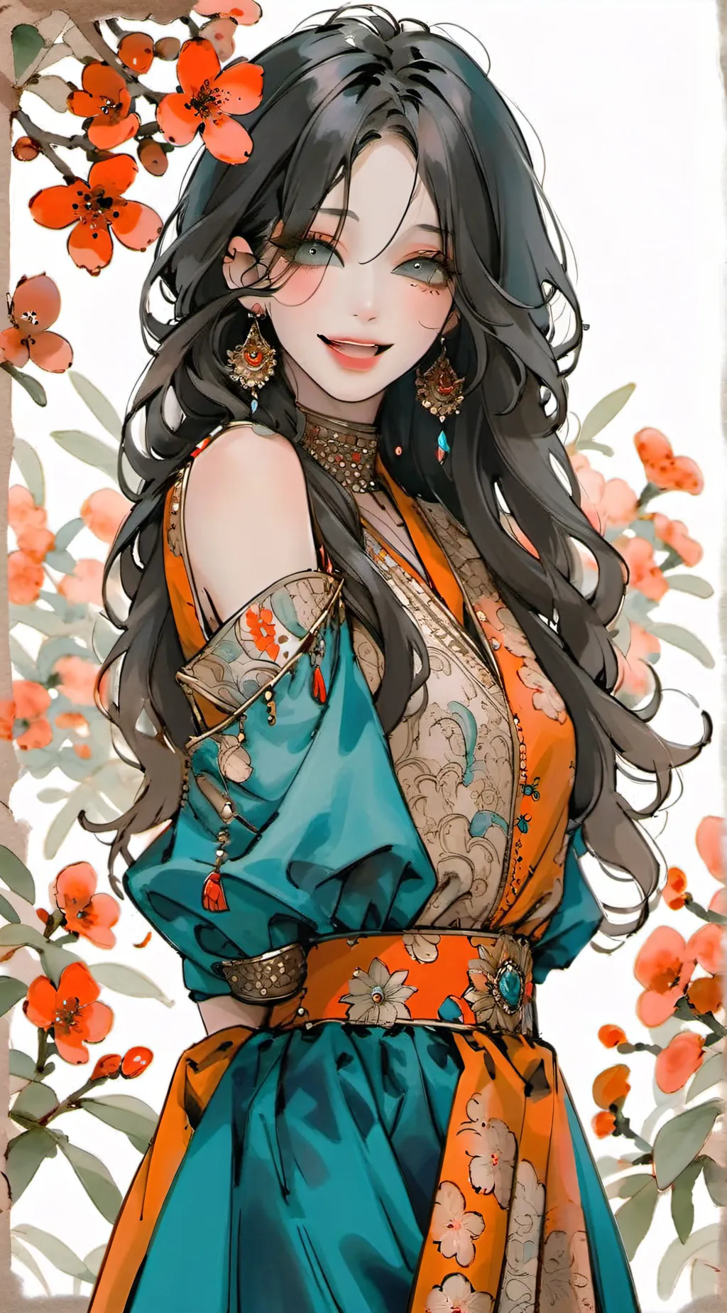 ai character: Дора background