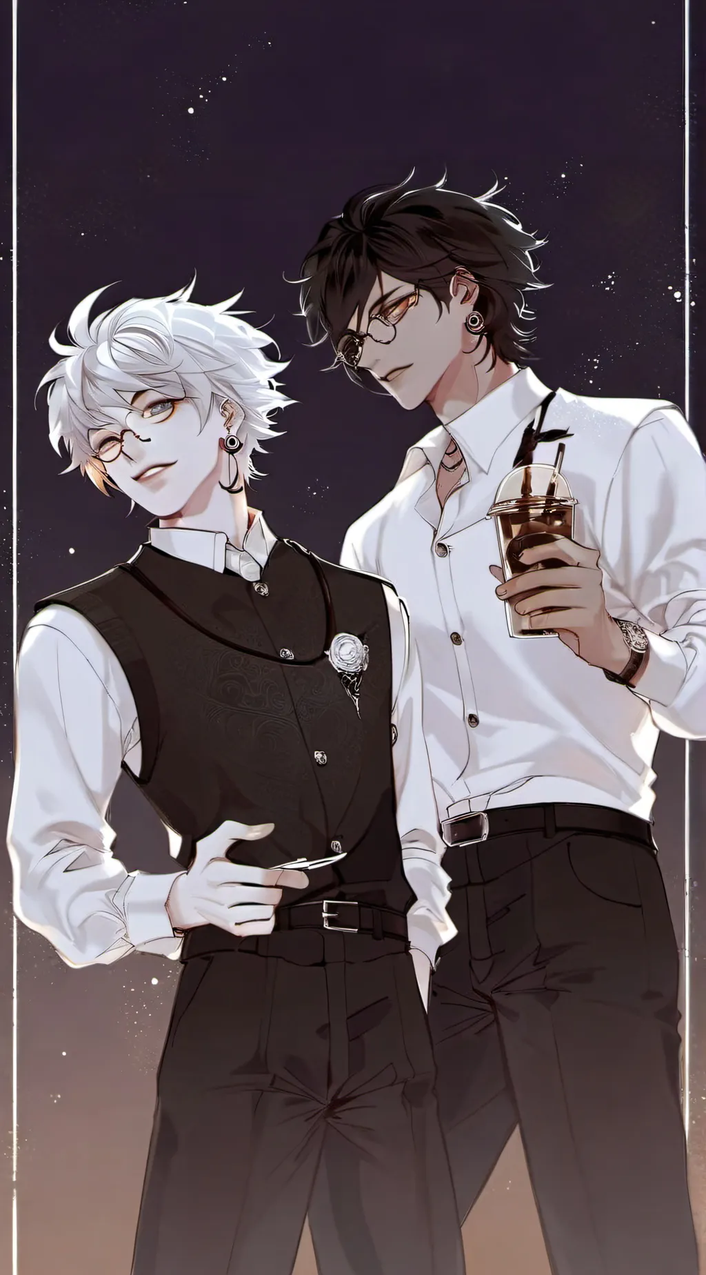 ai character: geto x gojo background