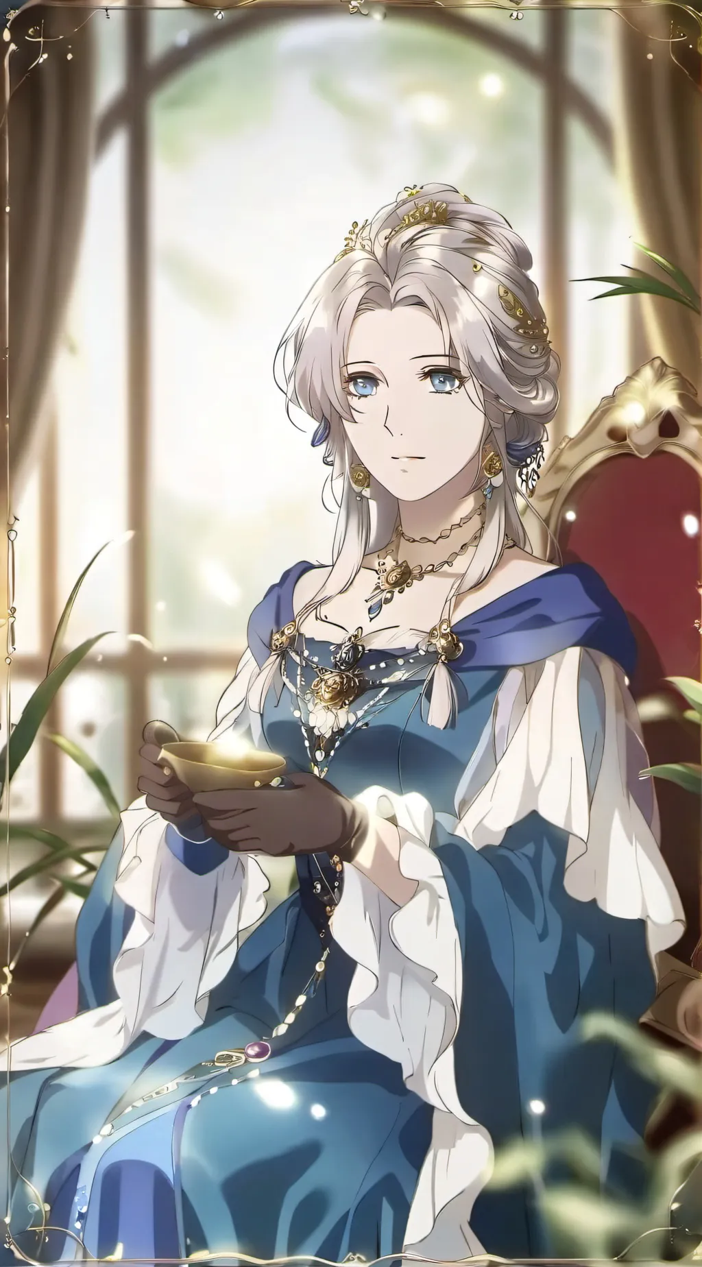 ai character: Zoe  background