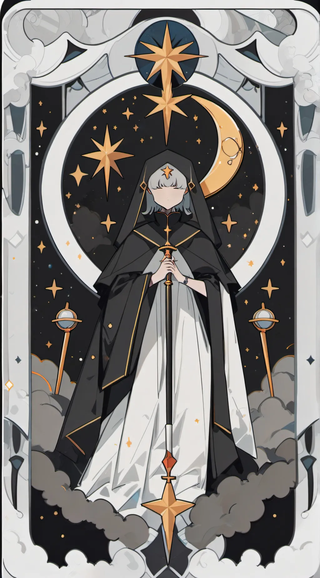 ai character: Moon revoultion! background