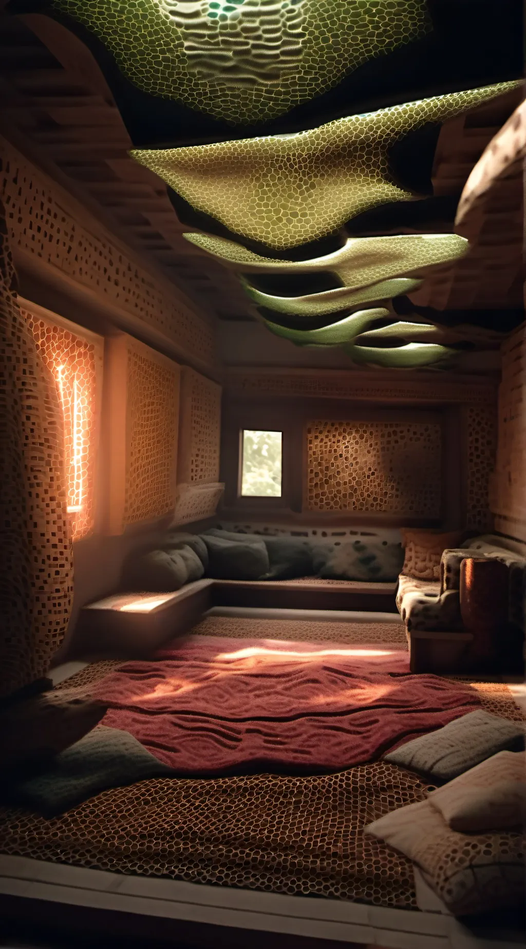 ai character: JJBA Sleepover!  background