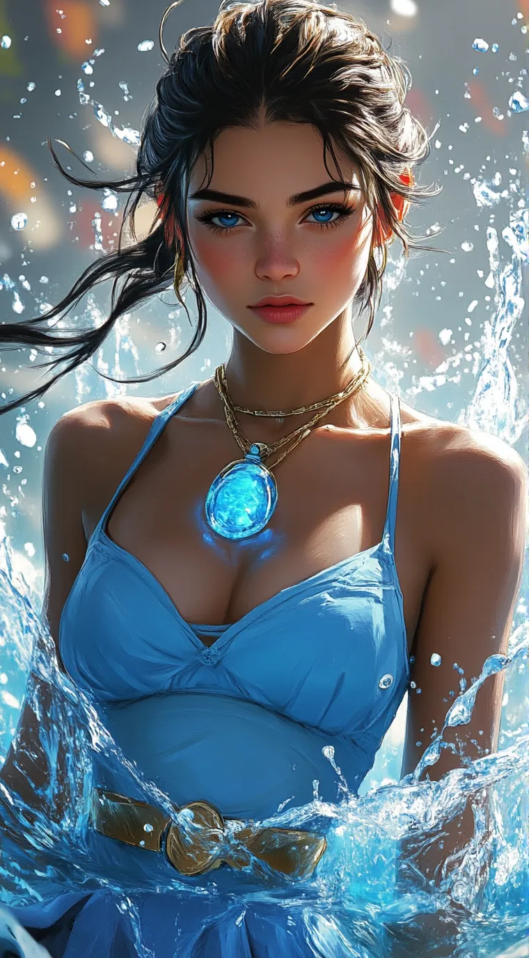 ai character: katara background