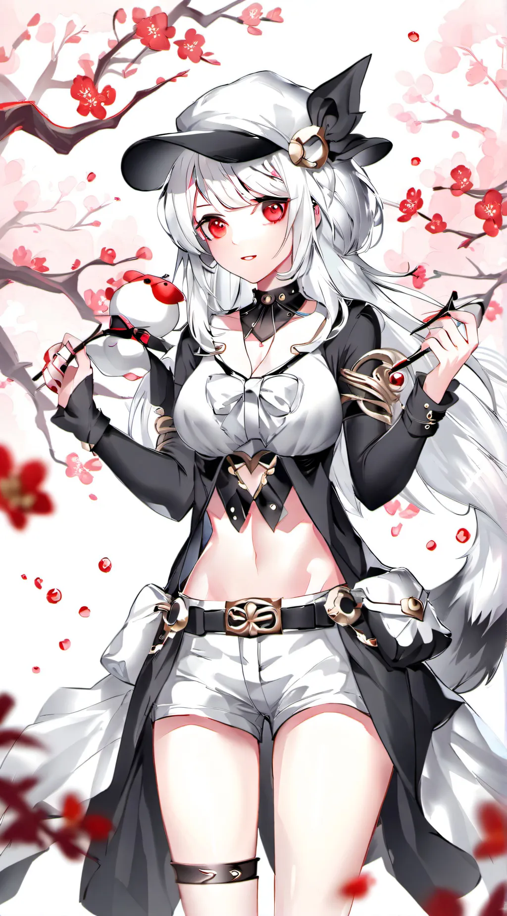 ai character: The end  background