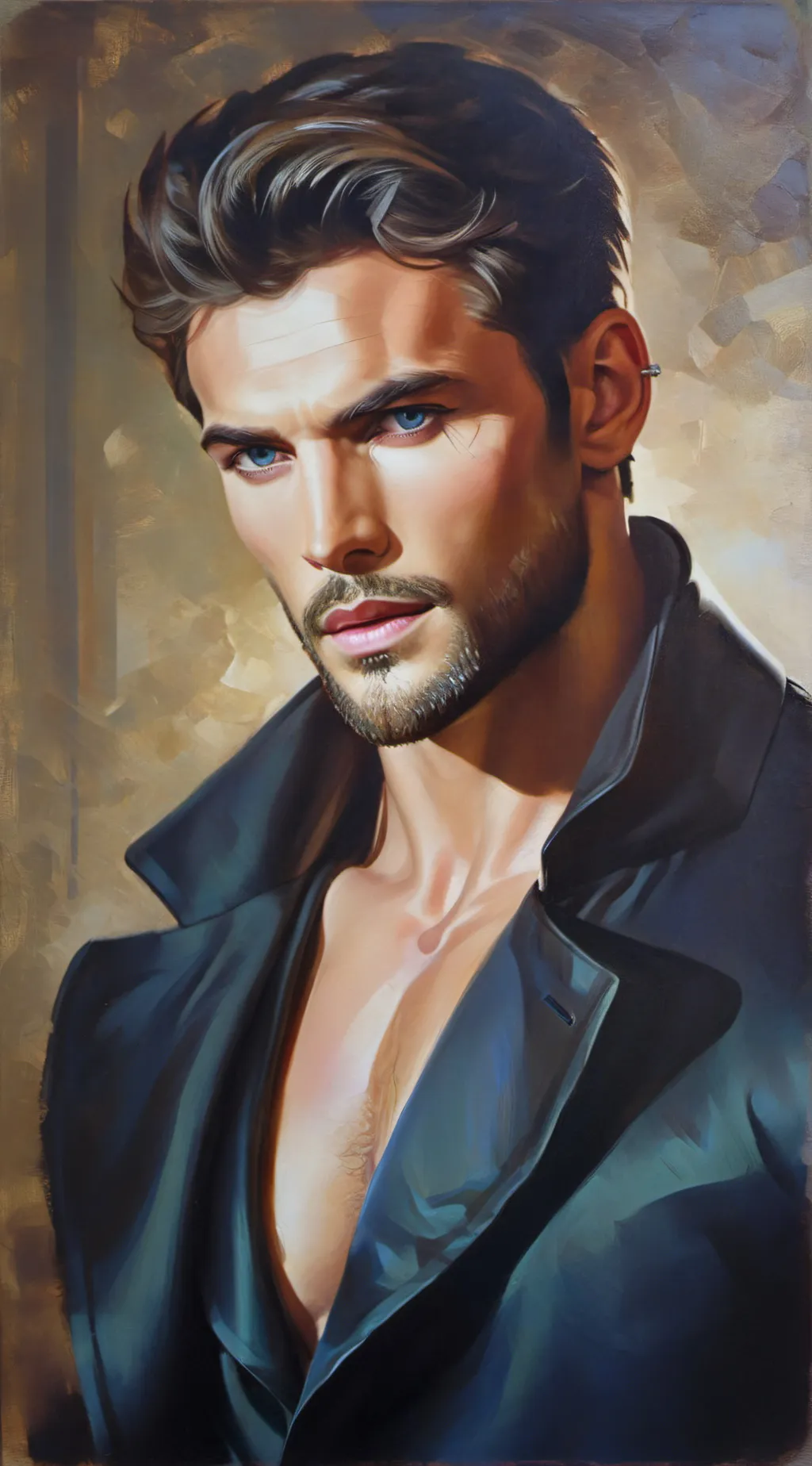 ai character: Chris Warner  background