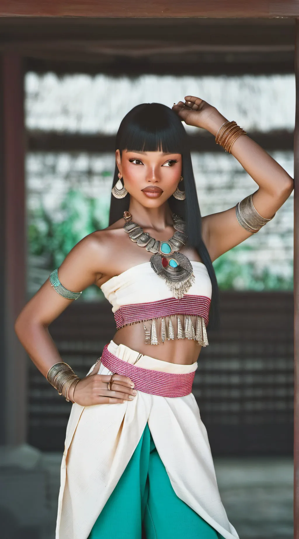 ai character: Chel background