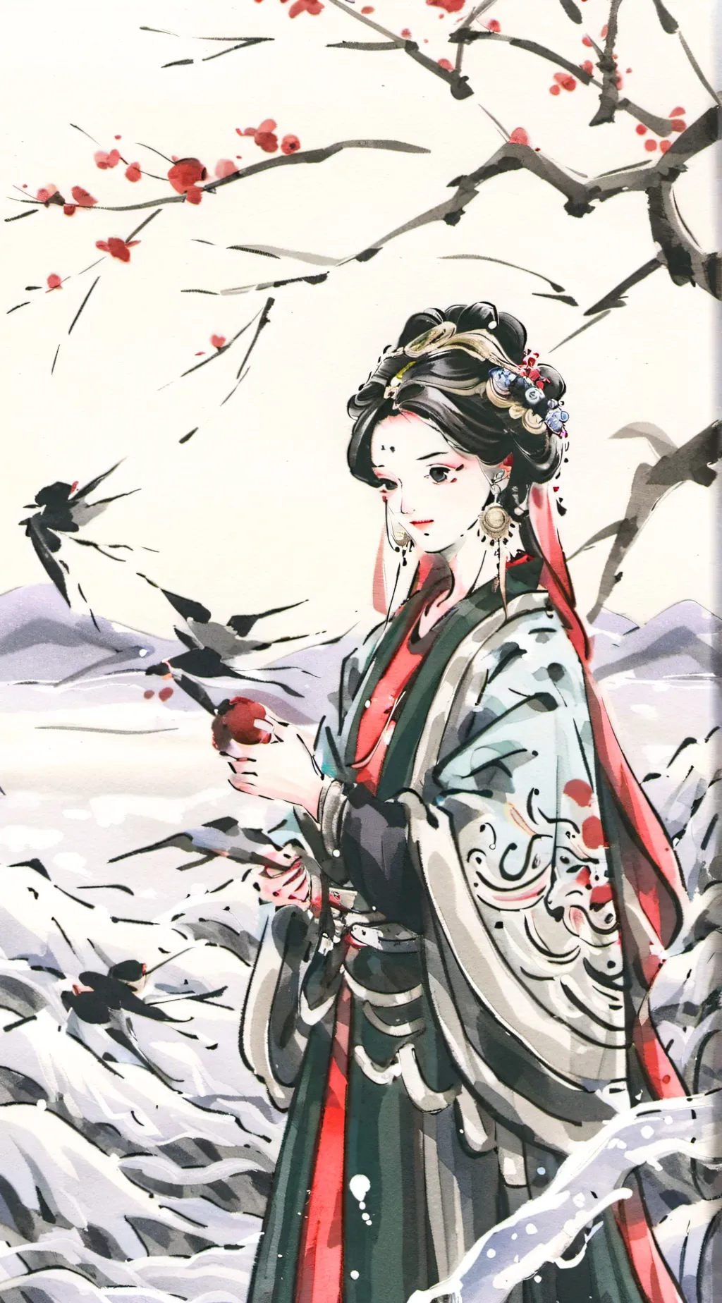 ai character: Jade background