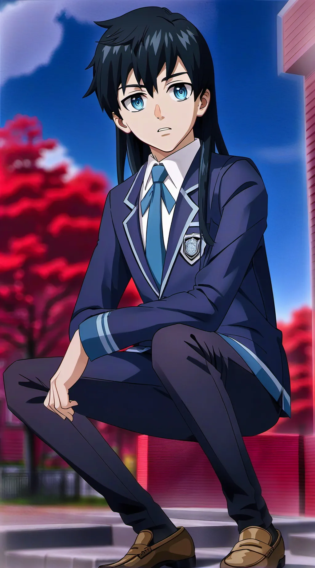 ai character: Muichiro (school) background