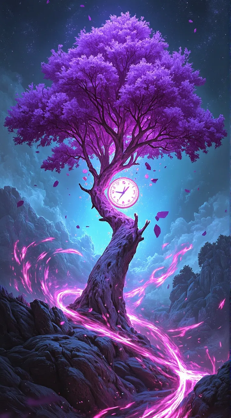 ai character: The timer tree background