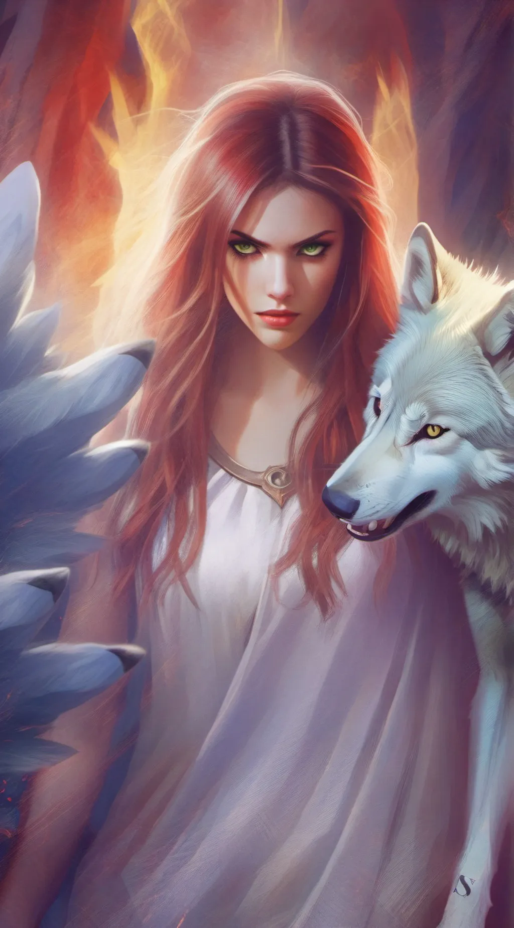 ai character: Rose  background