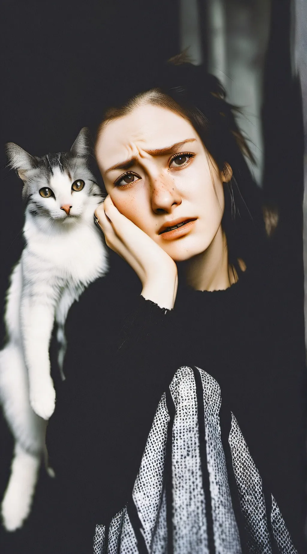 ai character: Lona  background