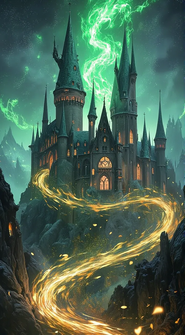 ai character: - hogwartsss - background