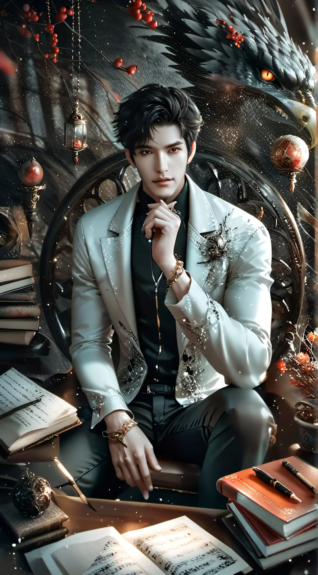 ai character: Arthur Elsher background