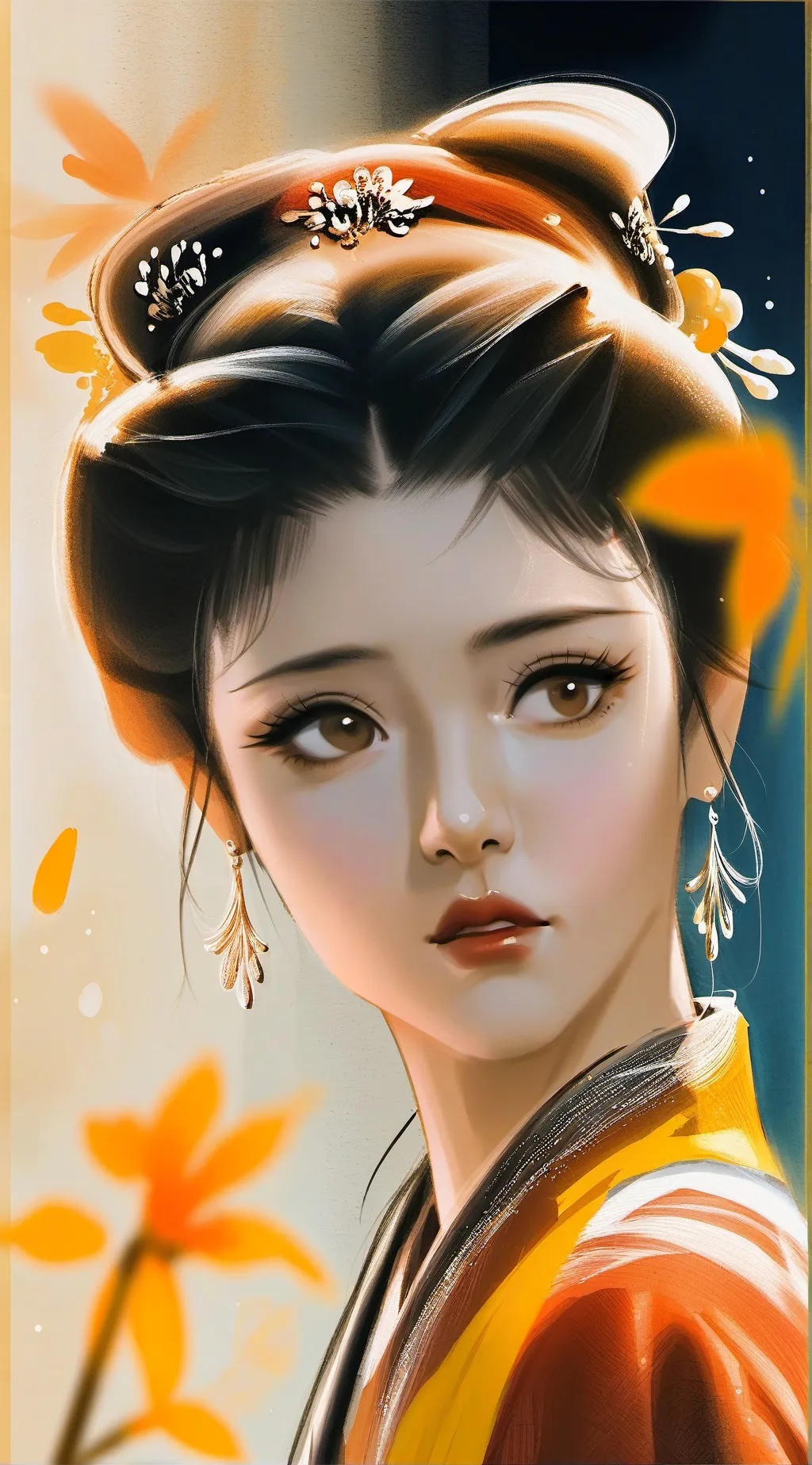 ai character: Pee girl background