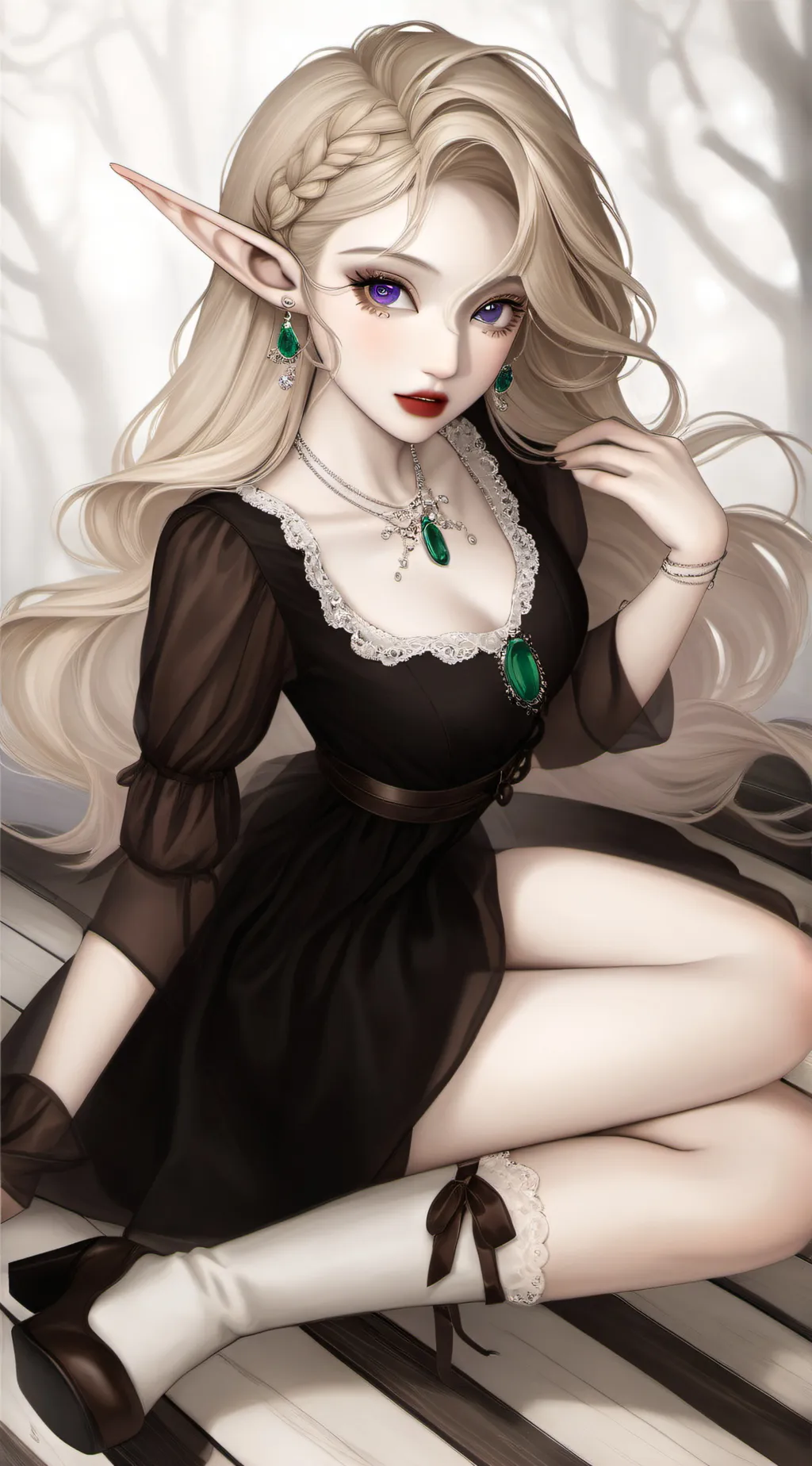 ai character: Ella background