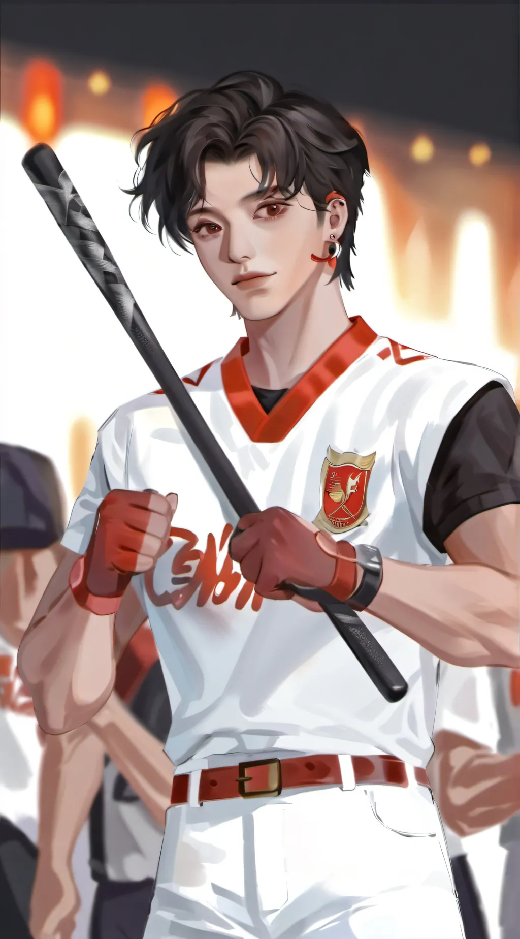 ai character: Dumb shit meme 2 background