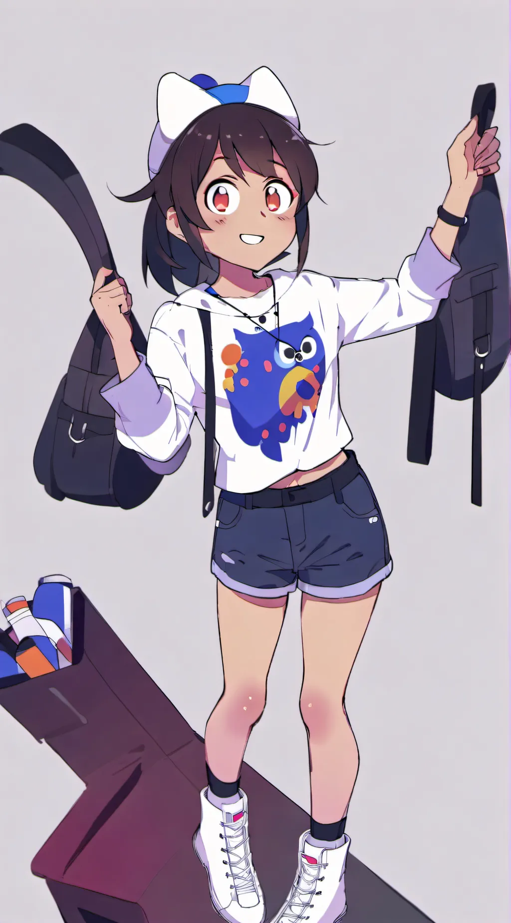 ai character: Luz owl house background