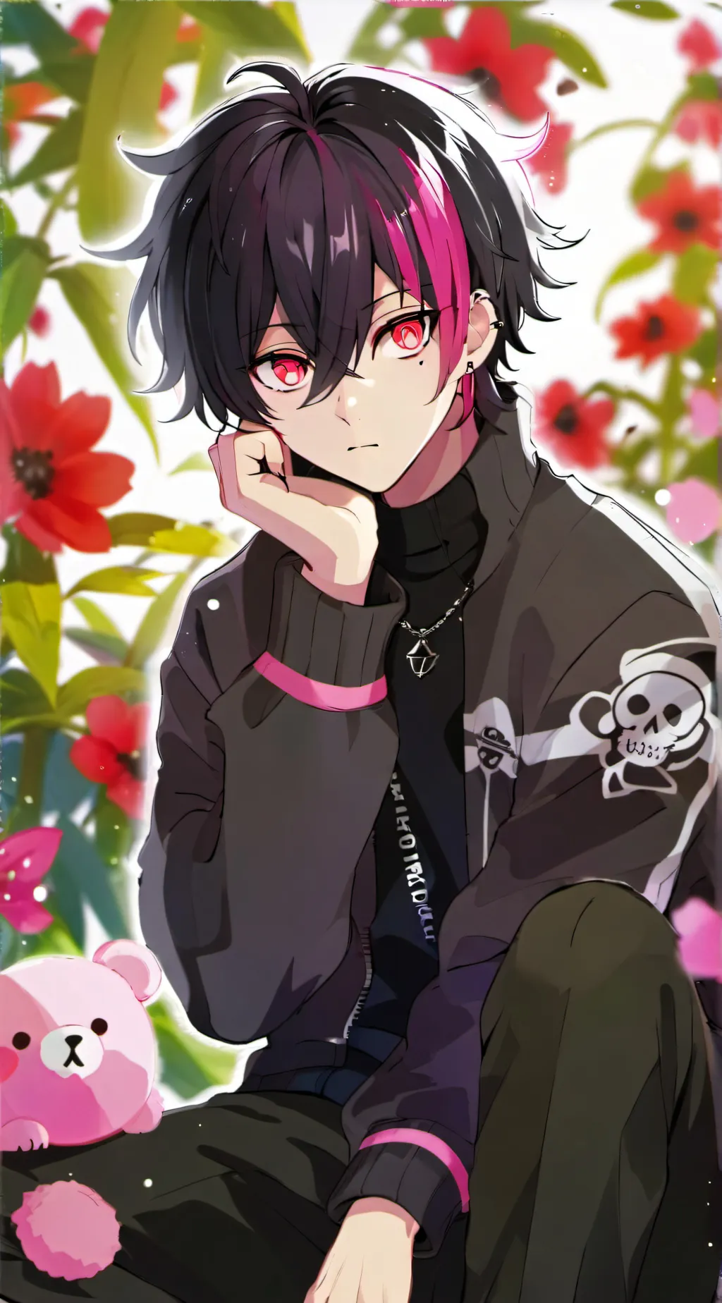 ai character: Kuro background