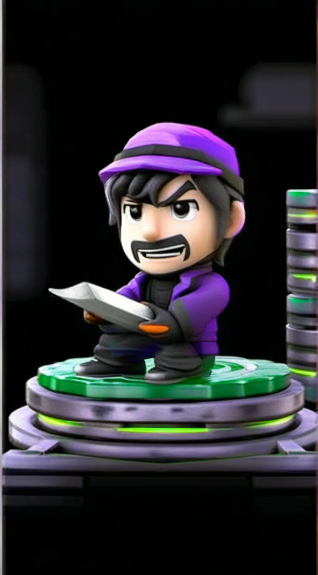 ai character: Smg3 background