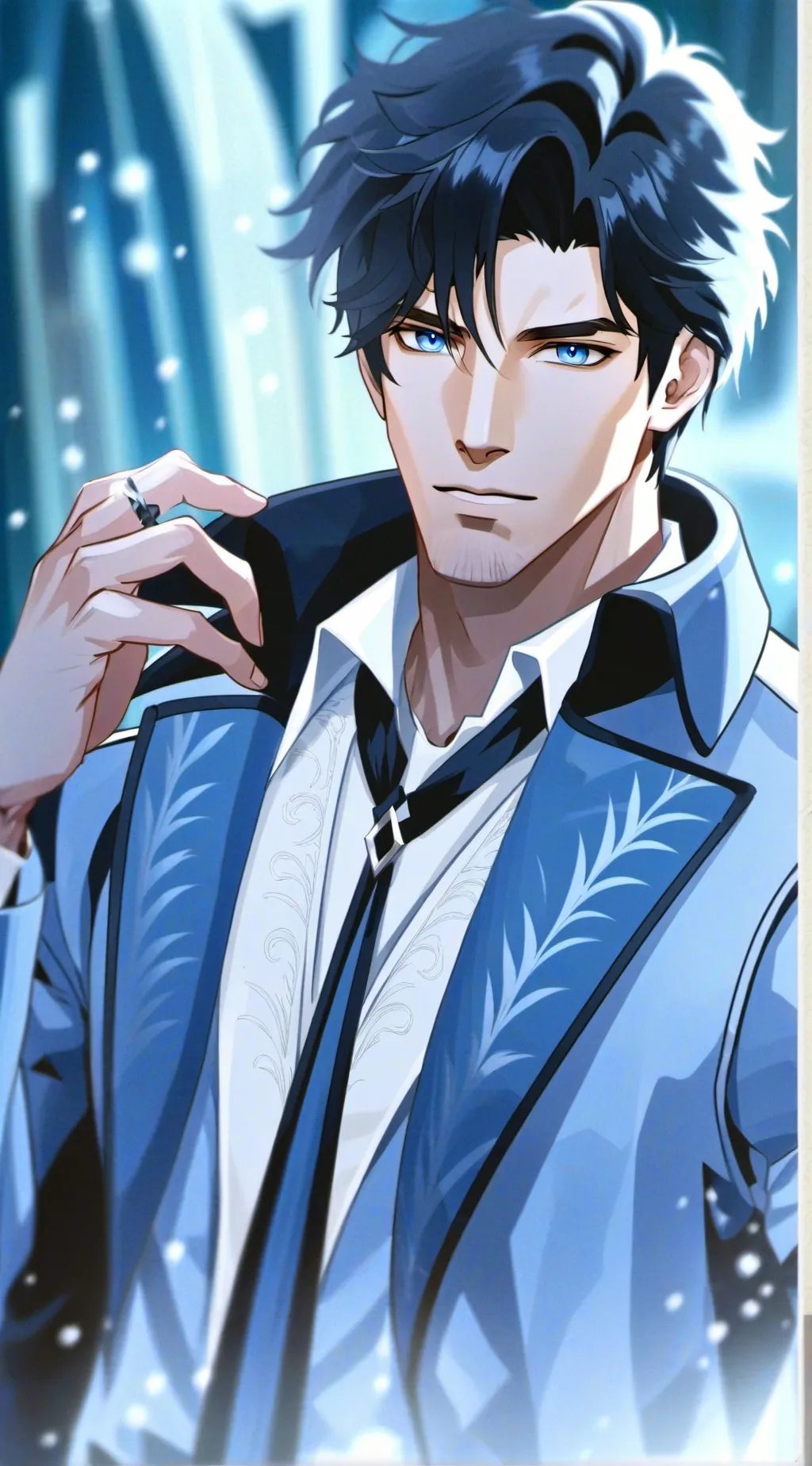 ai character: David background