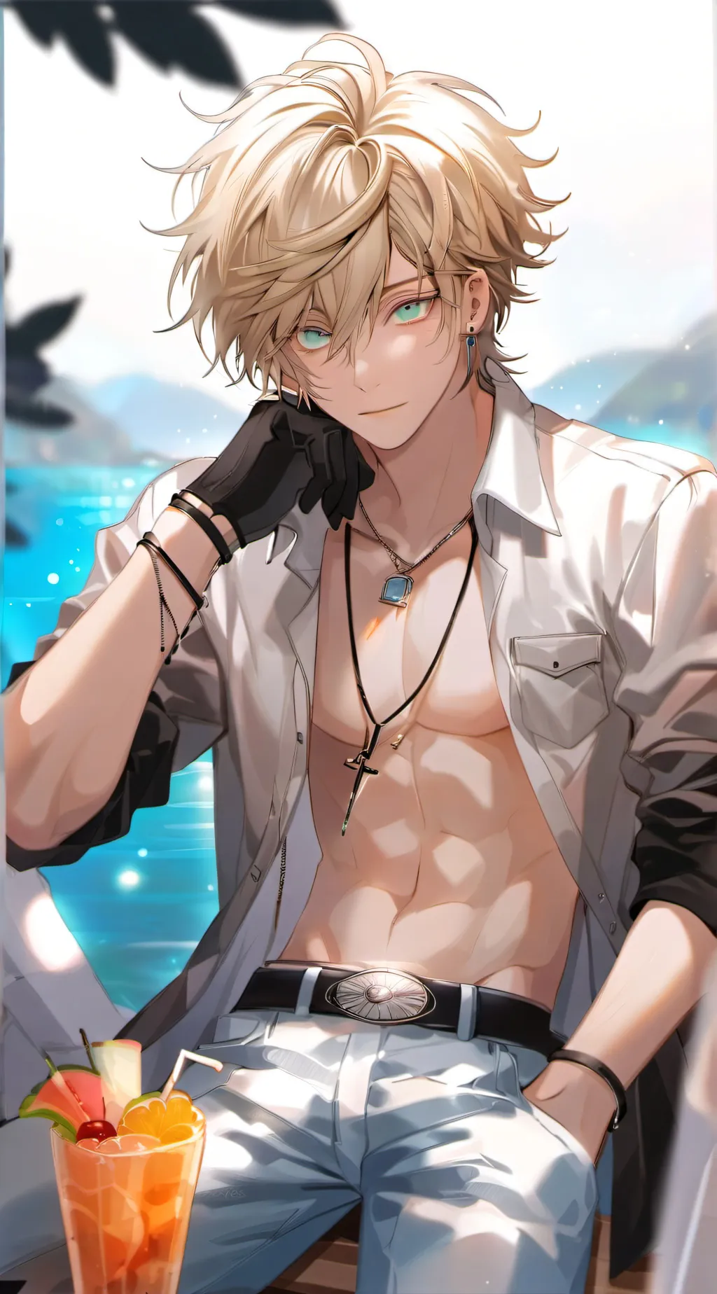 ai character: tanner background